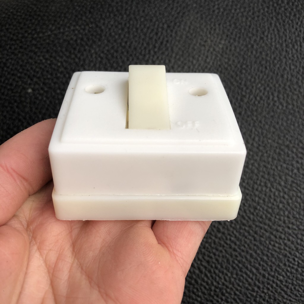 Công Tắc Điện Đơn Bọc Nhựa An Toàn, Phụ Kiện Làm Bảng Bận Rộn Busyboard Cho Bé