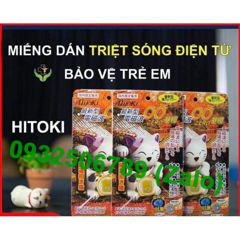 Chip Ngăn Bức Xạ Điện Từ HiToKi Nhật Bản( Mèo Thần Tài) Chính Hãng