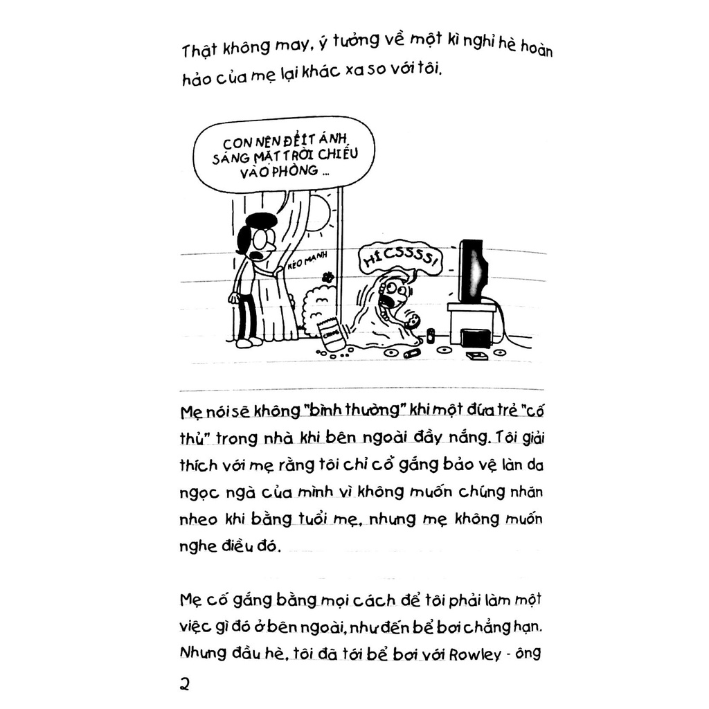 Sách Nhật Ký Chú Bé Nhút Nhát - Tập 4: Mùa Hè Tuyệt Vời (Tái Bản)