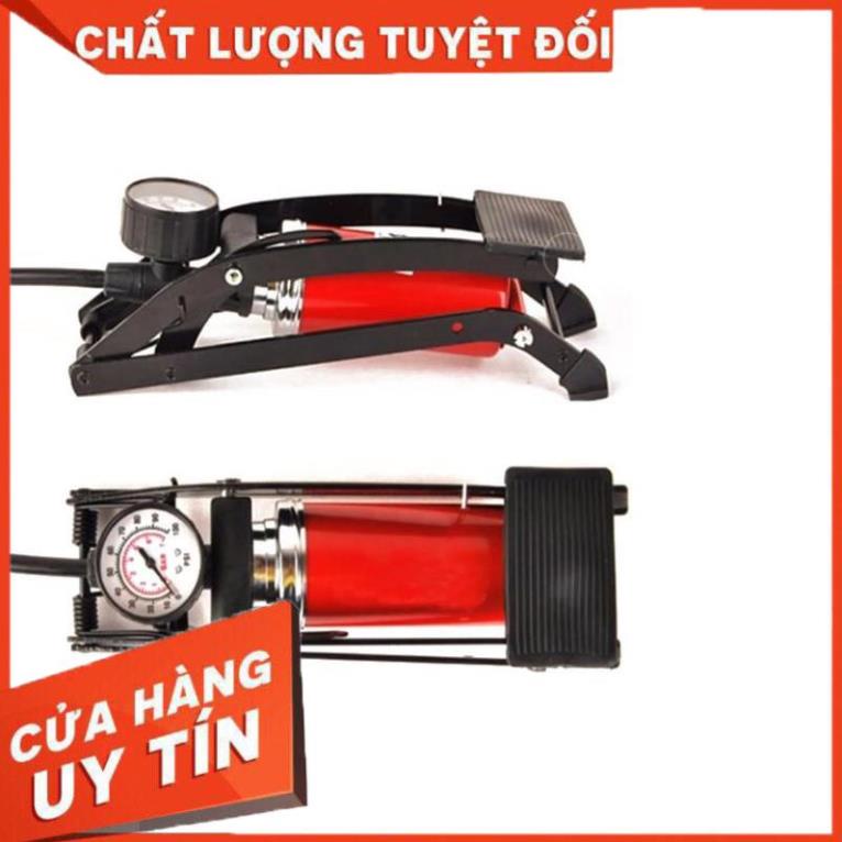 [ Bán Lẻ Giá Sỉ ] Bơm Đạp Chân Đa Năng Mini Cho Ô Tô Xe Máy, Bóng Bay, Phao Bơi Tiện Dụng