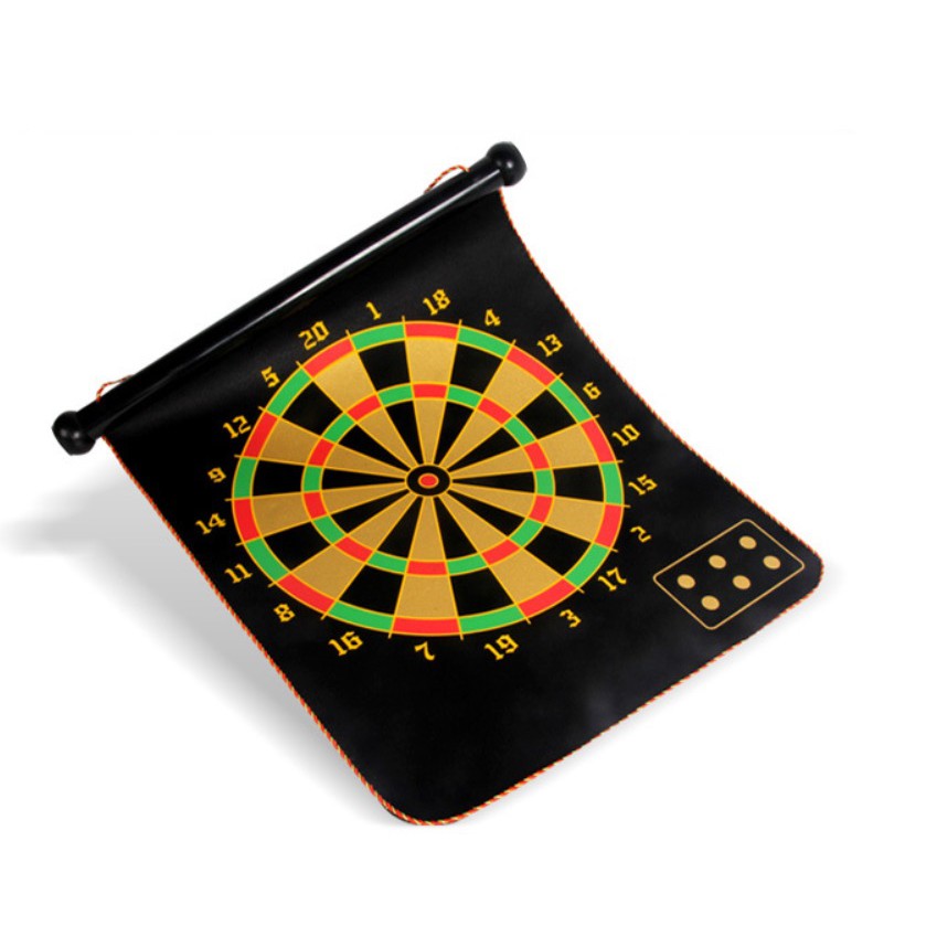 Bảng phóng phi tiêu nam châm 12 inches, kèm 04 phi tiêu (40x32cm)