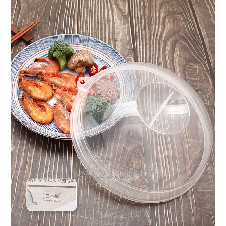 Nắp Đậy Đồ Ăn Trong Lò Vi Sóng Dáng Cao Inomata Nội Địa Nhật Bản - KJ HOME