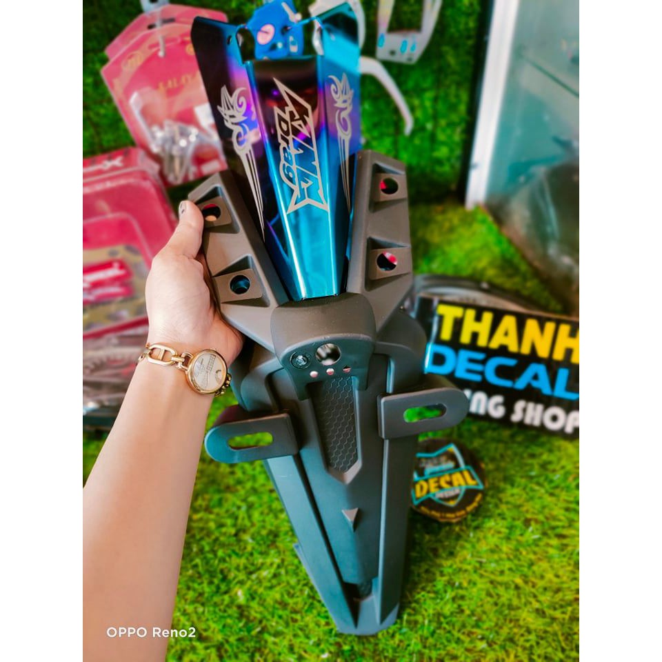 Dè nhỏ Malaisia full ốp titan + ốc gr5 lắp cho exciter 150 cc