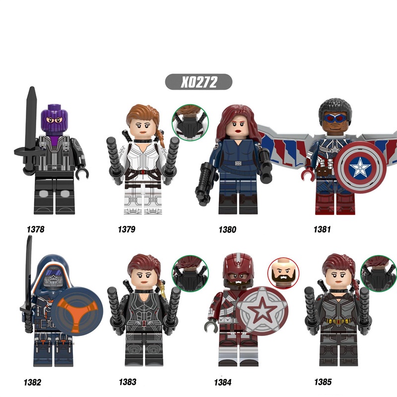 Bộ Đồ Chơi Lắp Ráp Mô Hình Siêu Anh Hùng Cho Trẻ Em