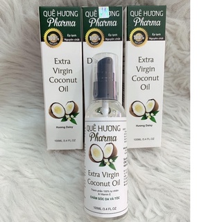 Dầu Dừa Tinh Khiết Ép Lạnh- 100ml