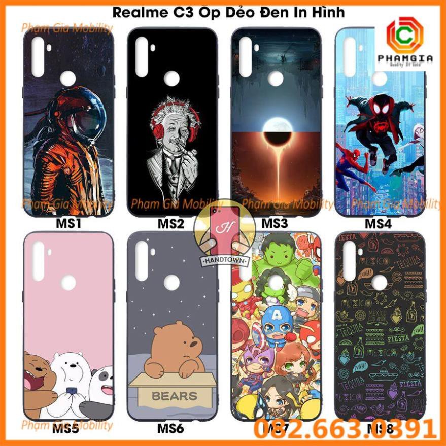 Ốp Lưng Realme C3 Dẻo In Hình Nhiều Mẫu Đẹp, Dễ Thương (Phần 1)