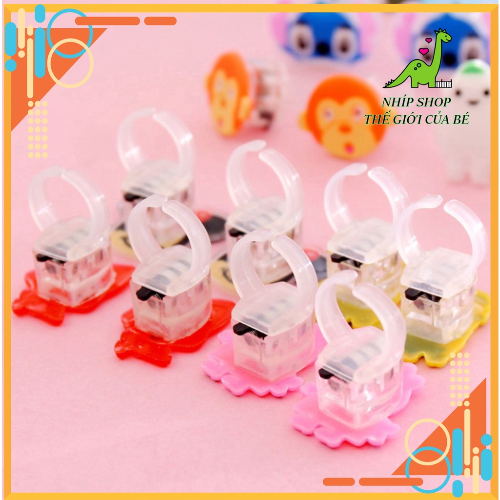 Nhẫn Hoạt Hình Có Đèn Led Phát Sáng Độc Đáo Cho Trẻ Em - Nhíp Shop