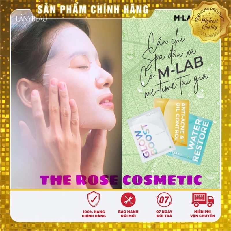 [CHÍNH HÃNG] Nạ sợi tre sinh học MLab - Sơn Tùng MTP