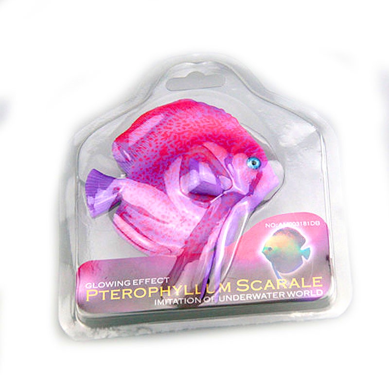 Cá Thiên Thần Nhựa Phát Quang Trang Trí Bể Cá