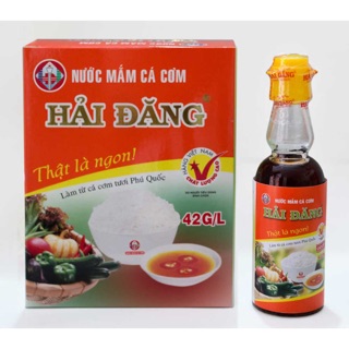 Nước mắm HẢI ĐĂNG loại 50ml - 42 độ - 6 chai