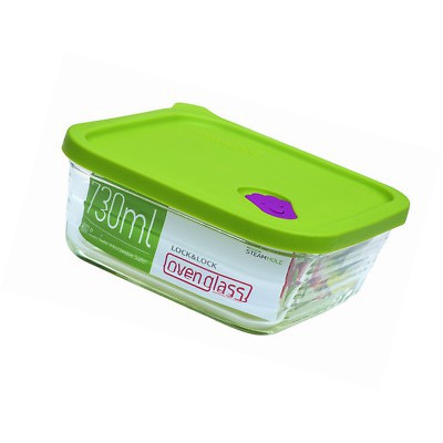 Hộp đựng thực phẩm, hộp đựng thức ăn, hộp bảo quản thực phẩm bằng thủy tinh chịu nhiệt Lock&Lock LLG165 730ml