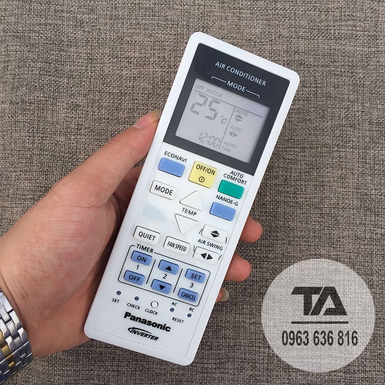 Điều khiển điều hòa Panasonic.┃Remote máy lạnh Panasonic. - CHÍNH HÃNG