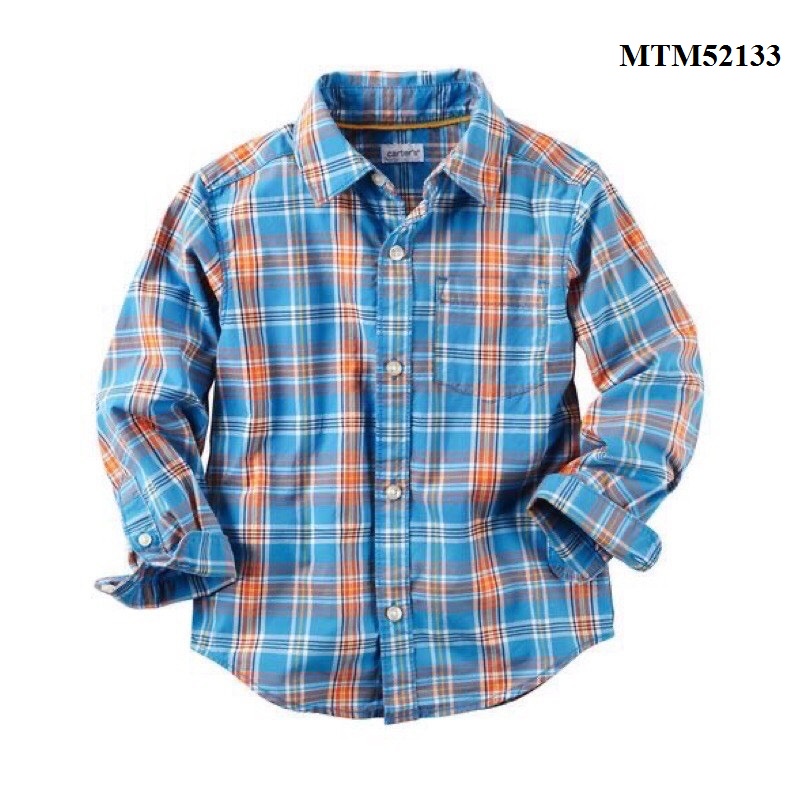 Combo rập lắp ghép 10 mẫu áo sơ mi bé trai