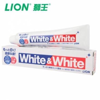Kem Đánh Răng White & White Lion 150g - Nhật