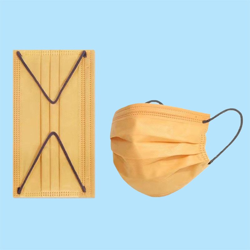 Khẩu trang Thái Lan 5 màu Morandi phong cách Nhật Bản, phụ kiện thời trang phong cách Nhật Bản,đóng gói 10 cái/bịch