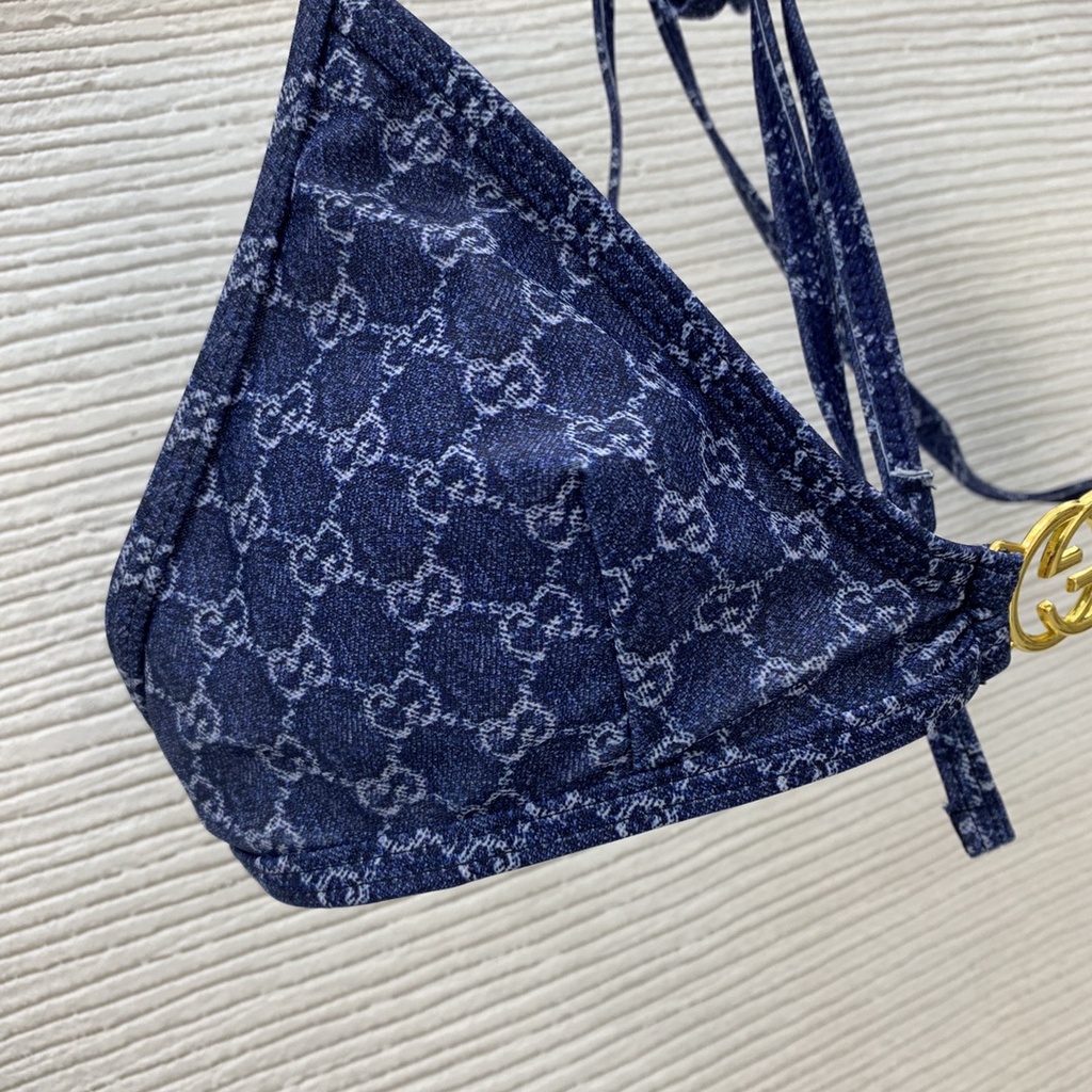 Set bikini nữ thời trang cao cấp Gucci GG GC họa tiết monogram, cá tính