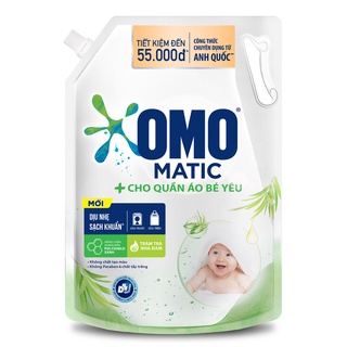 Thanh Hoá -Nước giặt OMO Matic dịu nhẹ túi 2.9kg