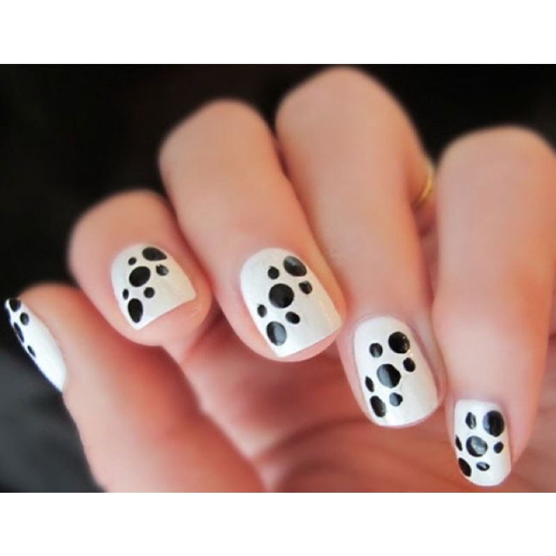 Bút chấm bi Vẻ nail 2 đầu chuyện dụng - Set 5 bút chấm bi đủ size vẻ móng art nail.