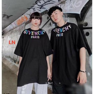 [FREE SHIP] Áo phông PARI vòng cổ phản quang unisex basic nam nữ