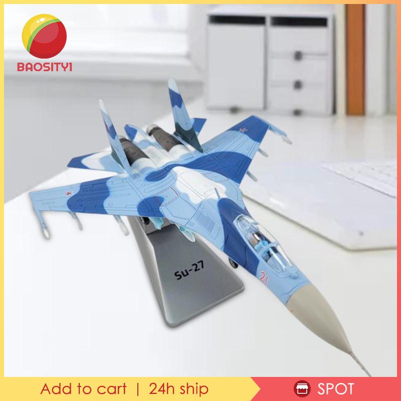 Mô Hình Máy Bay Chiến Đấu SU-27 Tỉ Lệ 1/100