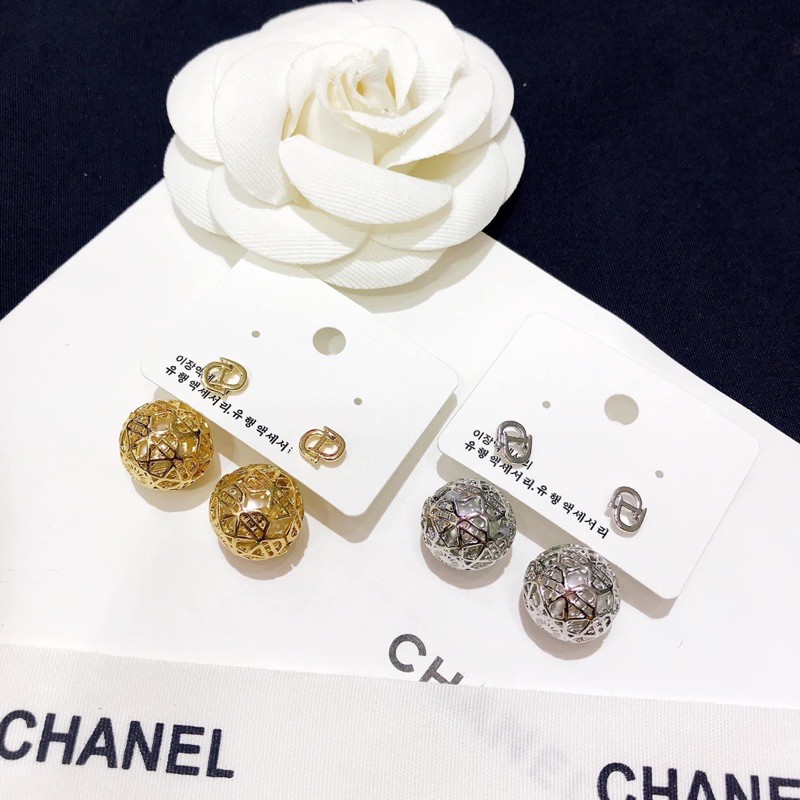 Khuyên tai CD châu 2 màu