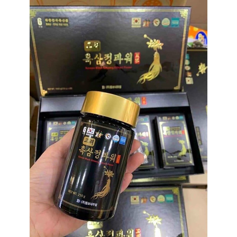 Cao Hắc Sâm HÀN QUỐC cô đặc 100% SET 4 lọ | BigBuy360 - bigbuy360.vn