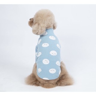 Áo Thun Hình Chó Bichon Cho Chó Mèo