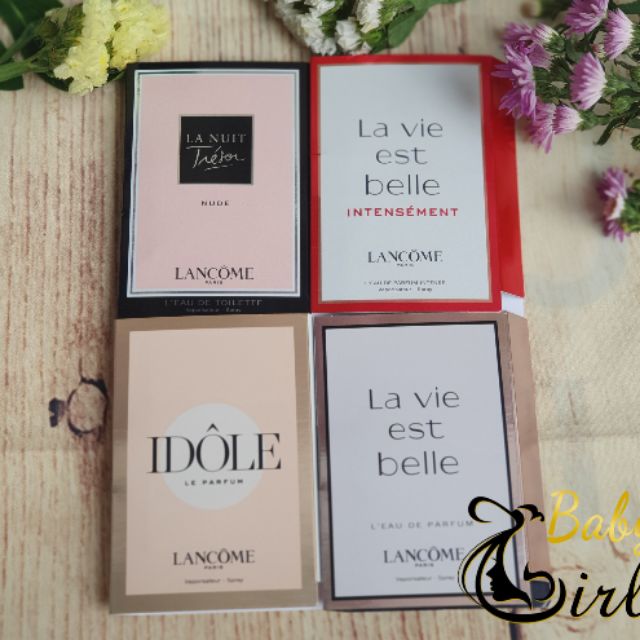 [SIÊU PHẨM] Nước hoa sample chính hãng nữ Lancome Lavie Est Belle 2ml | Thế Giới Skin Care