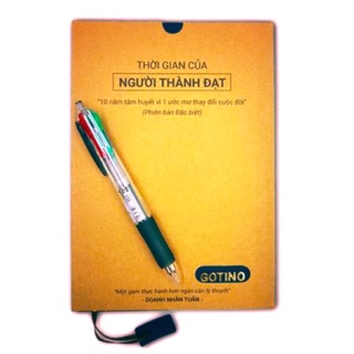 Sổ tay quản lý thời gian Gotino  phiên bản đặc biệt- X3 năng suất X3 mục tiêu X3 lợi nhuận