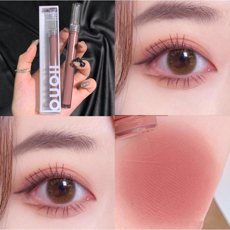 Phấn Mắt Dạng Kem OUOII Matte Liquid Eyeshadow