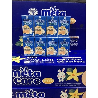 [HÀNG CHÍNH HÃNG] Sữa tươi metacare 110ml xanh