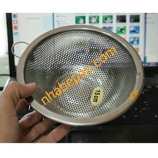 Rổ Inox 304 cao cấp 15cm xuất Nhật rẻ nhất sàn (nhỏ xinh)