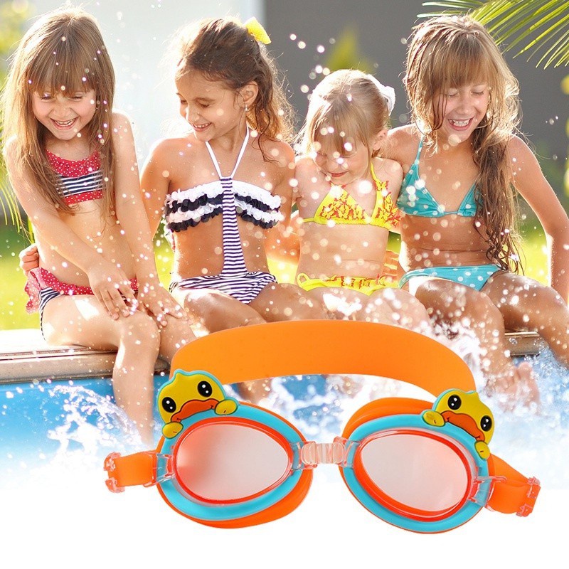 Kính Bơi Trẻ Em Chống Sương Mù & Nước Bằng Silicon Hình Ngựa Một Sừng Dễ Thương | BigBuy360 - bigbuy360.vn