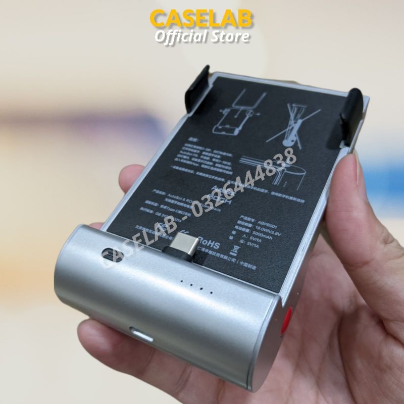 Bán cầm chụp ảnh kiêm pin dự phòng 5000mAh ROCK x AUTOBOT