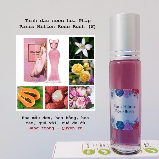 TINH DẦU NƯỚC HOA - ROSE RUSH
