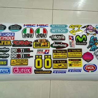 Tem logo 1 tờ 28*60