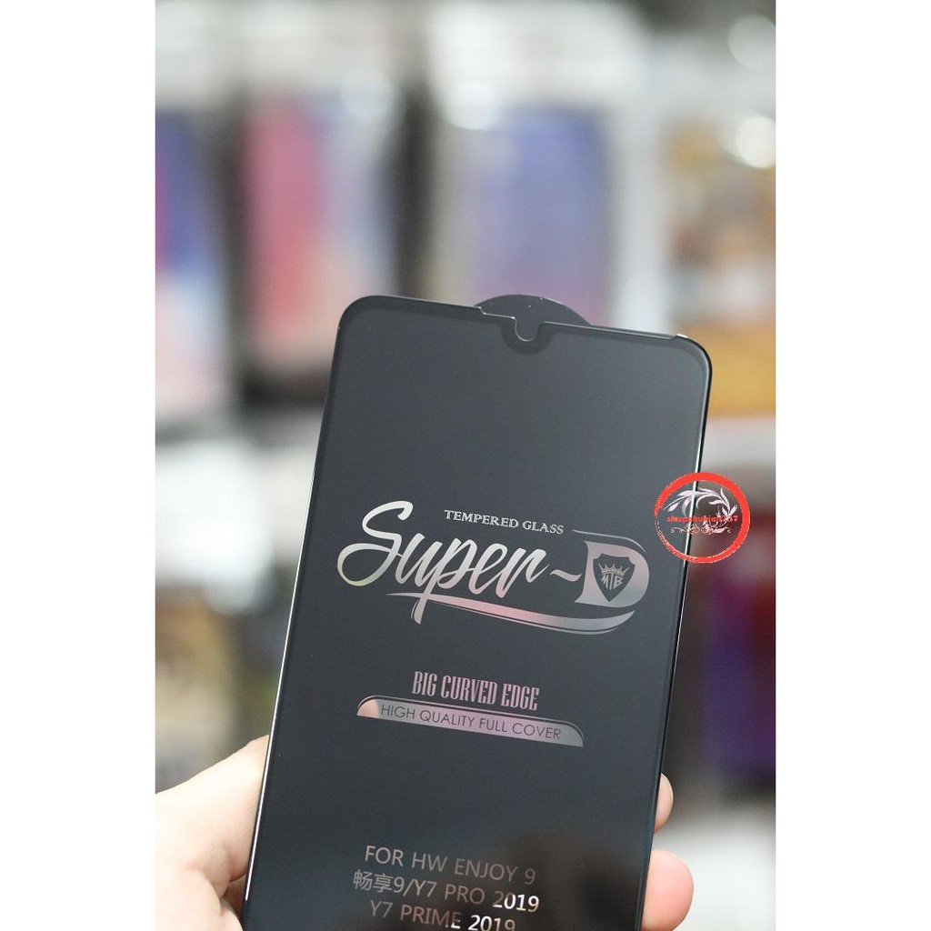 Cường lực full màn Huawei Y7 Pro 2019 , Y7 Prime 2019 Kính cường lực SuperD siêu cao cấp