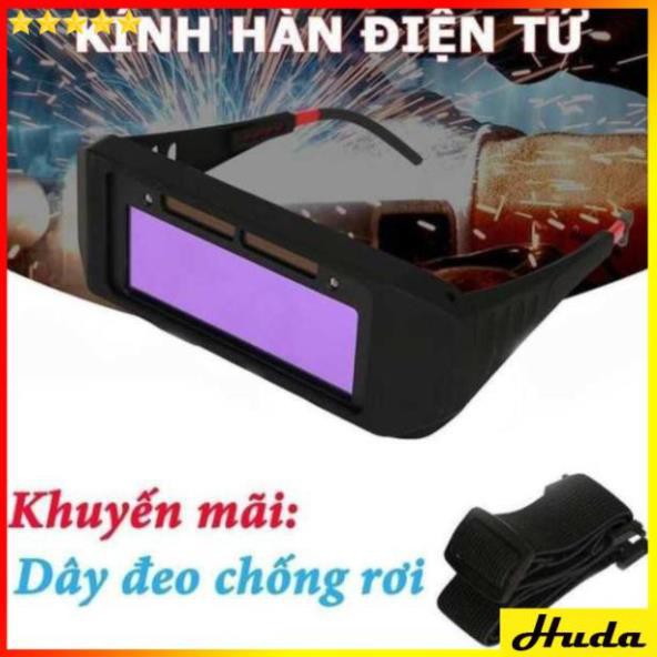 [TẶNG DÂY DEO + BÓP ĐỰNG] Kính Hàn Điện Tử Bảo Vệ Mắt - Kính Hàn Tự Động Đổi Màu Nhật Bản  -  đồ làm mộc