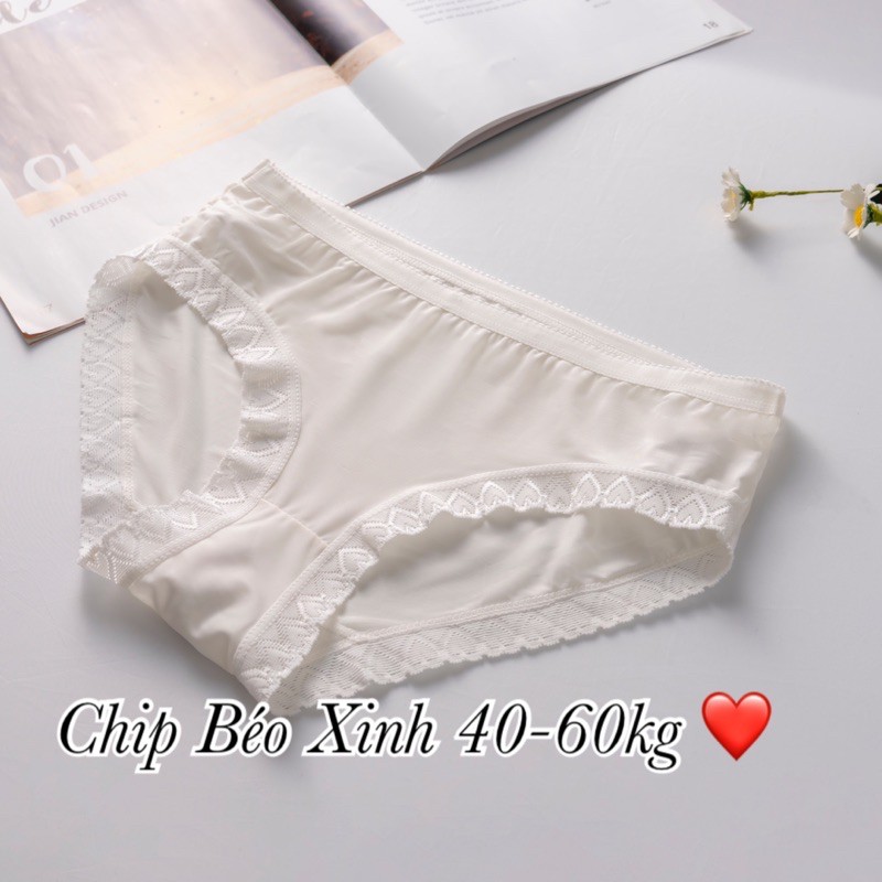 Quần Lót Ren 40-58kg Cao Cấp Kiểu Dáng Đẹp Vải thun Lạnh Mặc Cực Thích | BigBuy360 - bigbuy360.vn