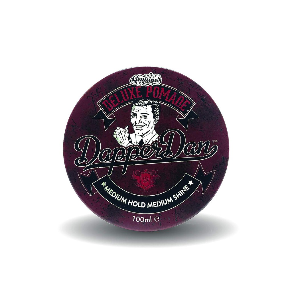 Sáp vuốt tóc Dapper Dan Deluxe Pomade - Med Hold, Med Shine, Cirtrus &amp; Vanilla