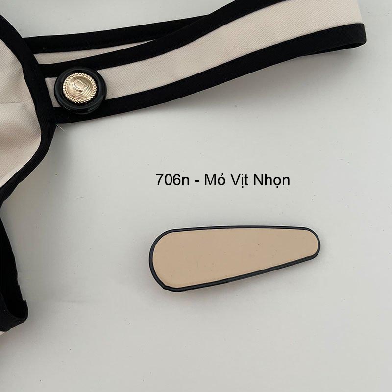 (0706) Cặp Tóc Tont Be Cổ Điển Nhẹ Nhàng Hàn Quốc