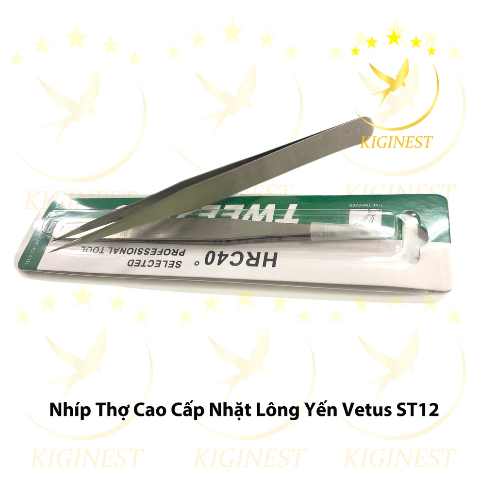 NHÍP ST_12  & ESD_12 NHẶT LÔNG YẾN, NỐI MI, GẮP LINH KIỆN ĐIỆN TỬ_ LOẠI CAO  CẤP_ KHUYẾN MẠI GIÁ SÔC