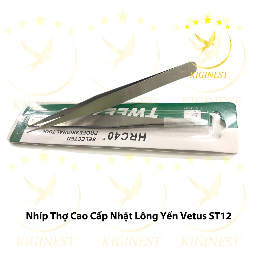 NHÍP ST-12 NHẶT LÔNG YẾN, NỐI MI, GẮP LINH KIỆN ĐIỆN TỬ, LOẠI CAO  CẤP_ KHUYẾN MẠI GIÁ SÔC