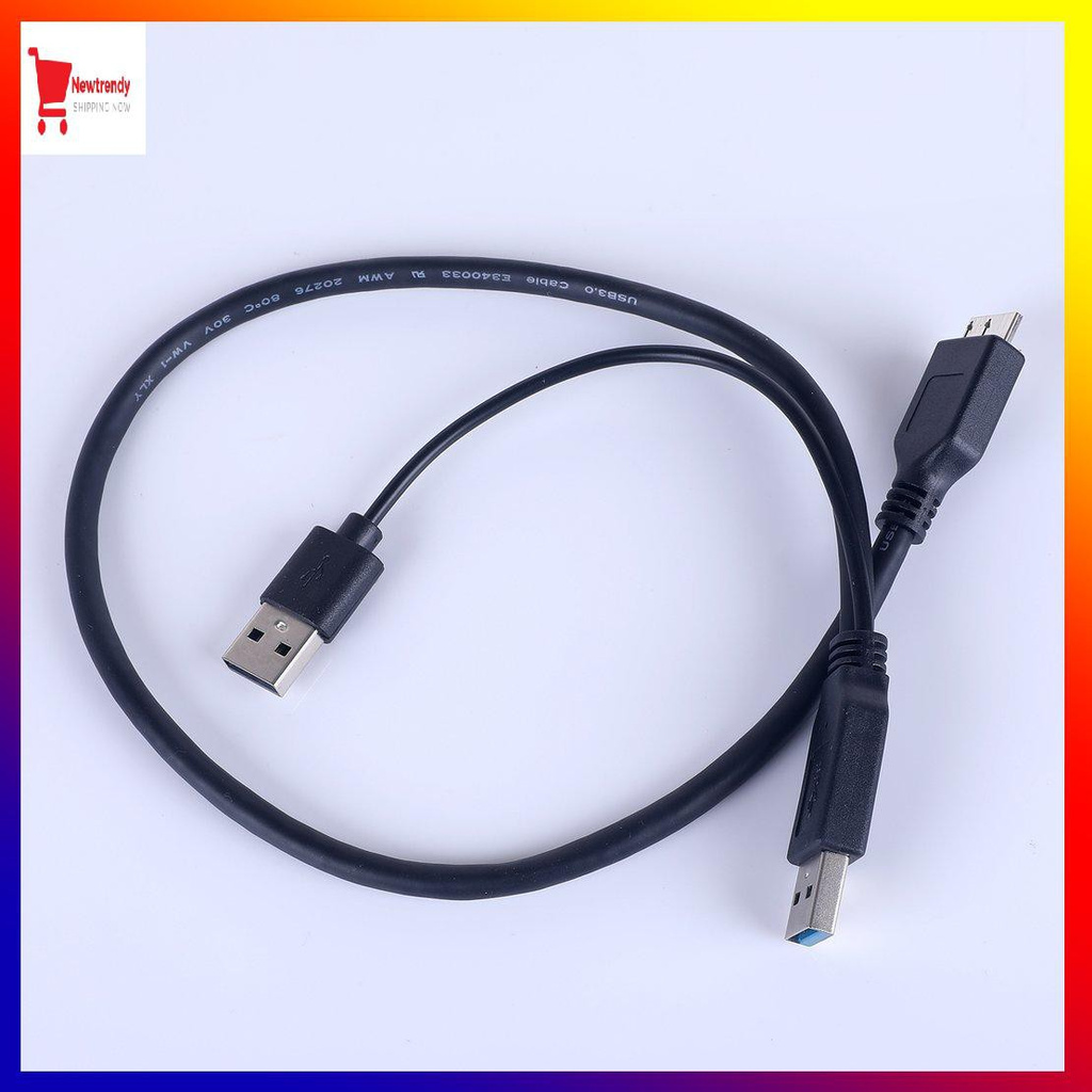 Dây Cáp Dữ Liệu Usb 3.0 (0601) Cho Ổ Cứng Di Động Micro-B | BigBuy360 - bigbuy360.vn
