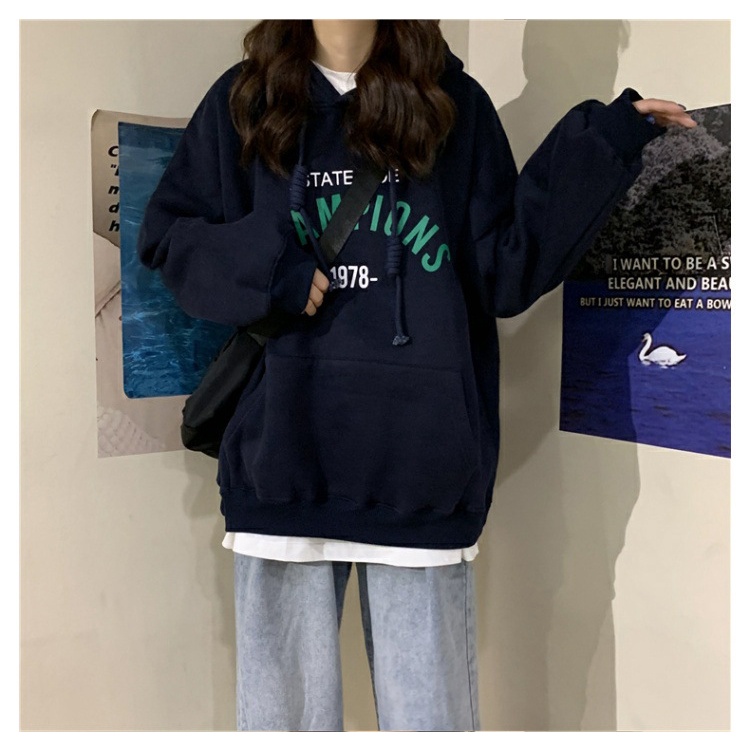 Áo Hoodie DàI Tay In Chữ JL-WY-06