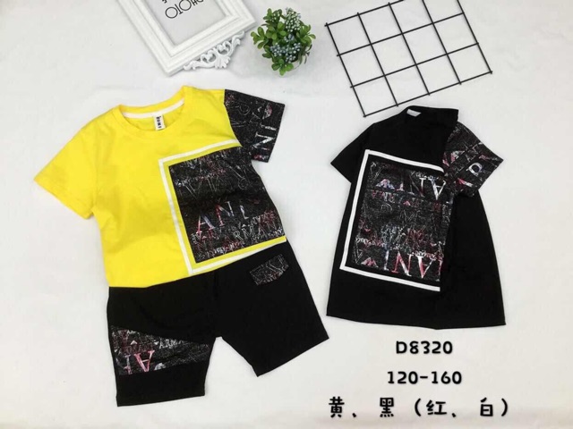 Bộ bé trai phong cách hàn