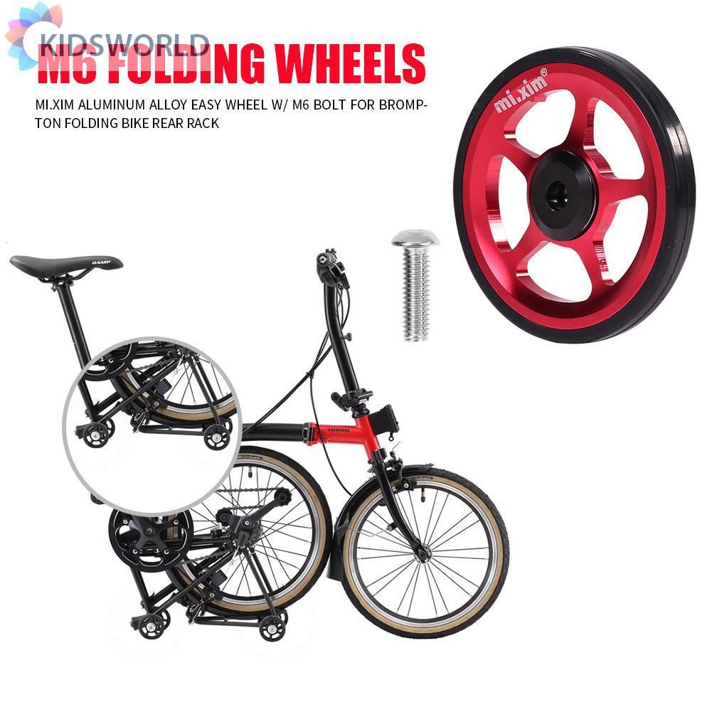 Giá Đỡ Bánh Đà Sau Bằng Nhôm Cnc Kèm Bu Lông M6 Cho Xe Đạp Brompton