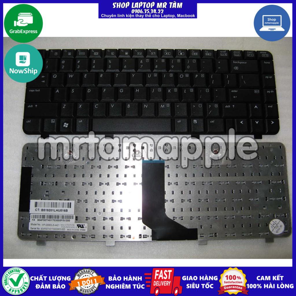 (KEYBOARD) BÀN PHÍM LAPTOP HP DV2000 dùng cho Pavilion DV2000, Compaq V3000 V3500 V3600 V3700 V3800