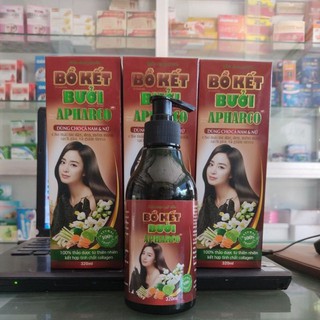 ✅Dầu gội Bồ Kết Bưởi Aphaco ✅- cho mái tóc dày,đen,mềm mượt,sạch gàu và giảm stress