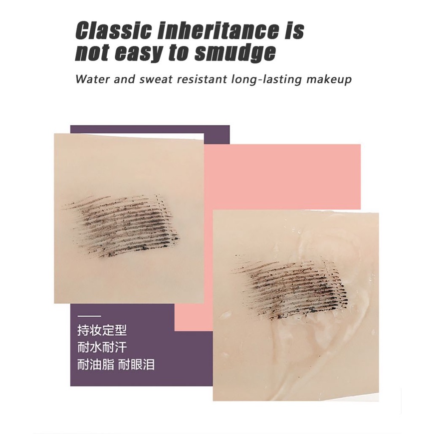 Suake Mascara Mini Mỹ Bàn Chải Mascara Tự Nhiên Mỏng Lâu Mascara Chống Thấm Nước